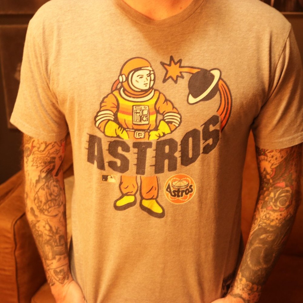 Mitchell & Ness Astros Retro Tee